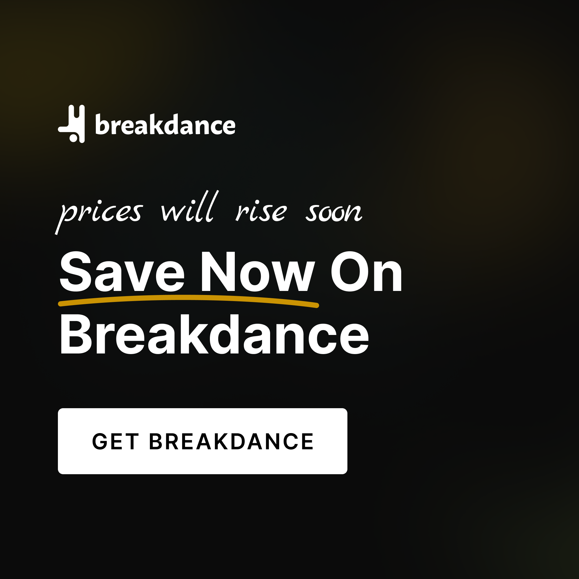 Breakdance Website Builder Facebook ad