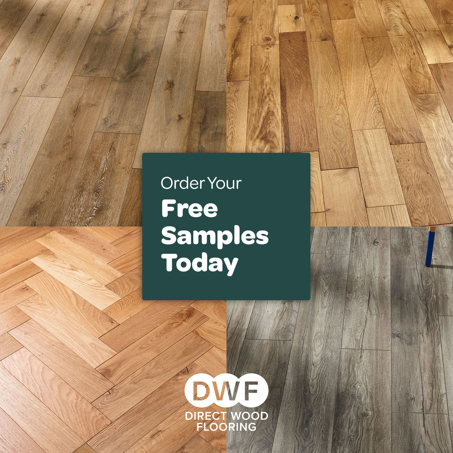Direct Wood Flooring Facebook ad