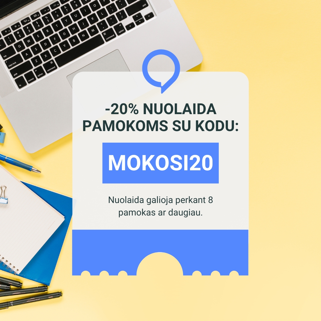 Mokosi Facebook ad: Mokykis savo ritmu
