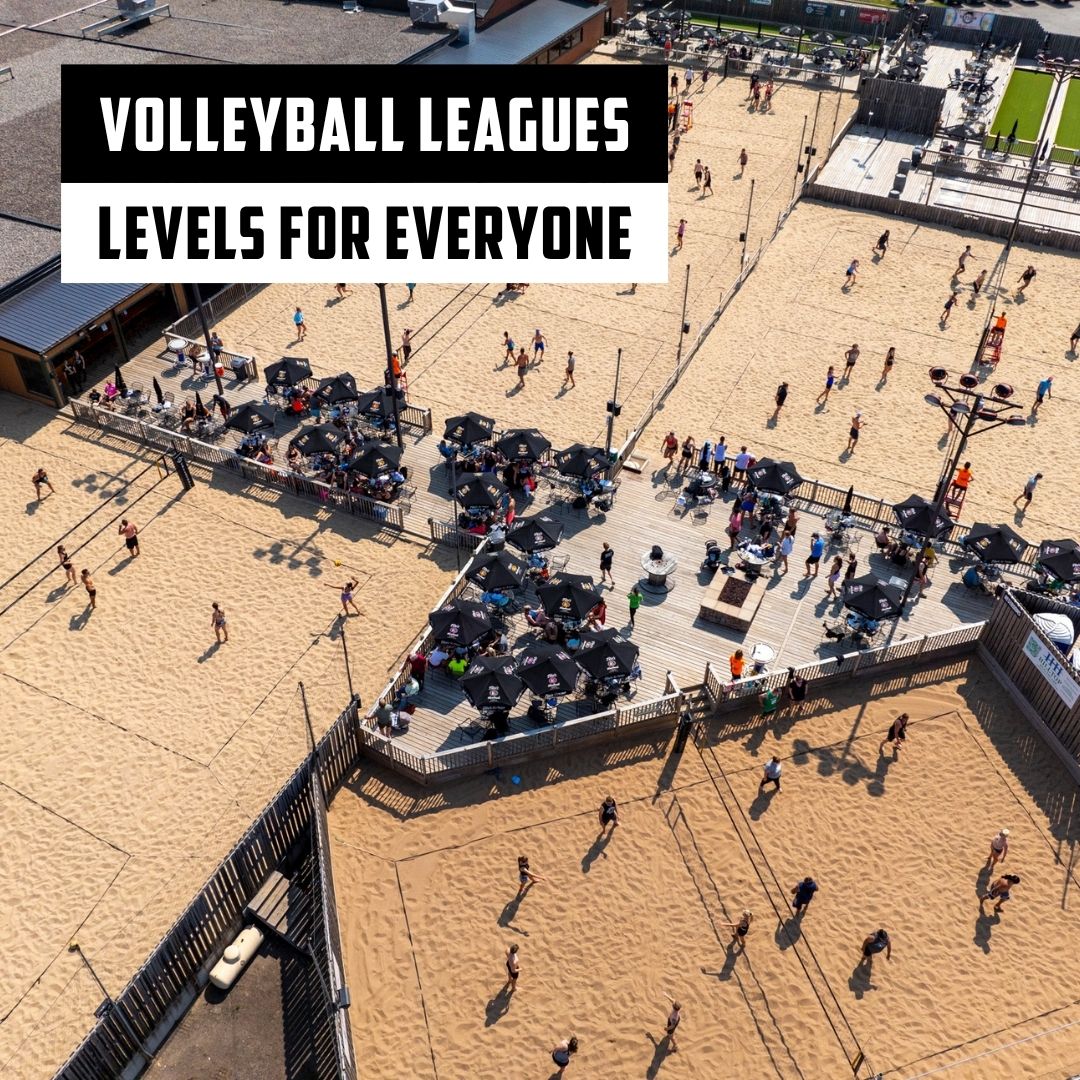 Skyline Social and Games Facebook ad: Not sure which volleyball league is right for…