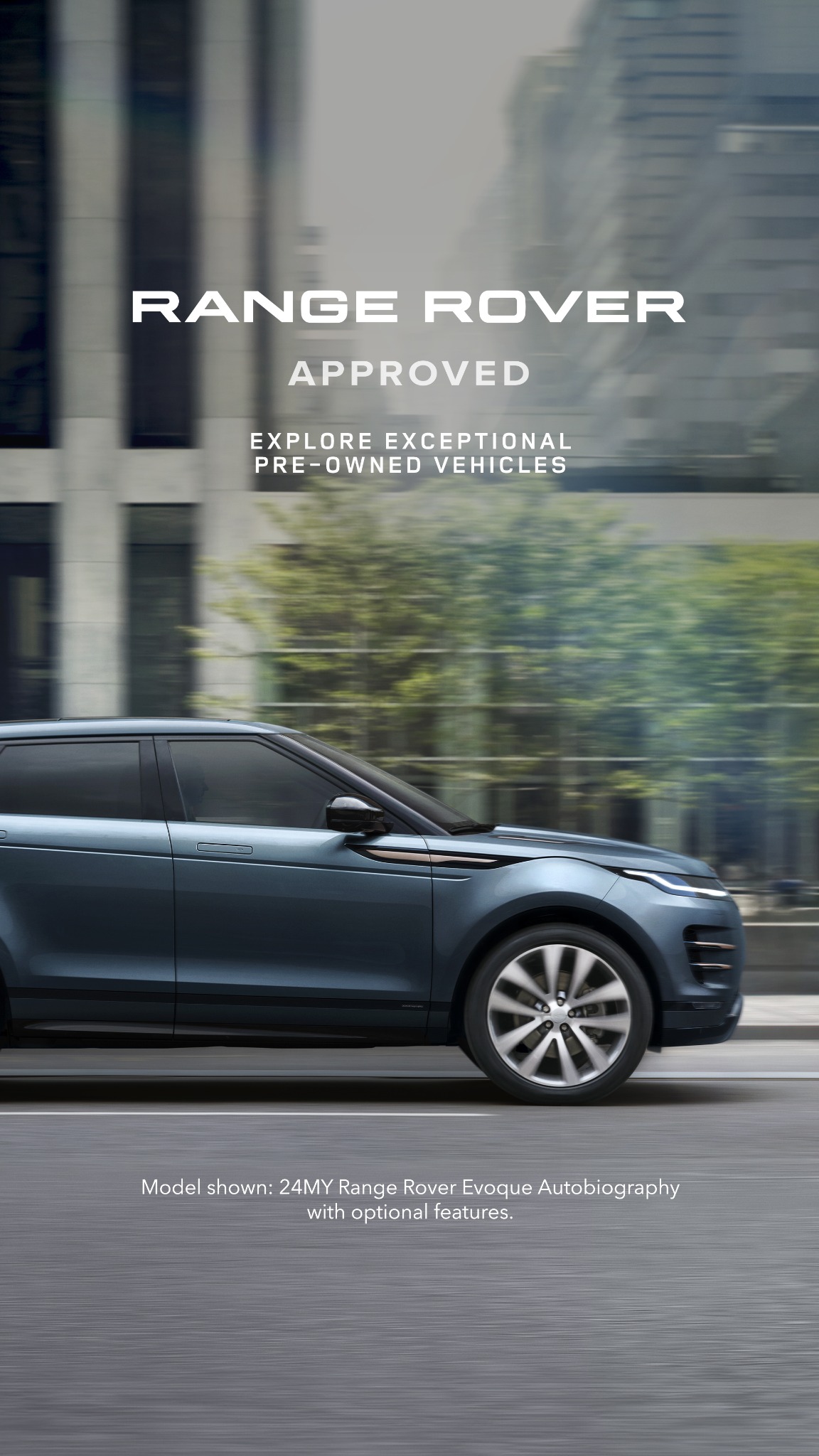 Range Rover Facebook ad