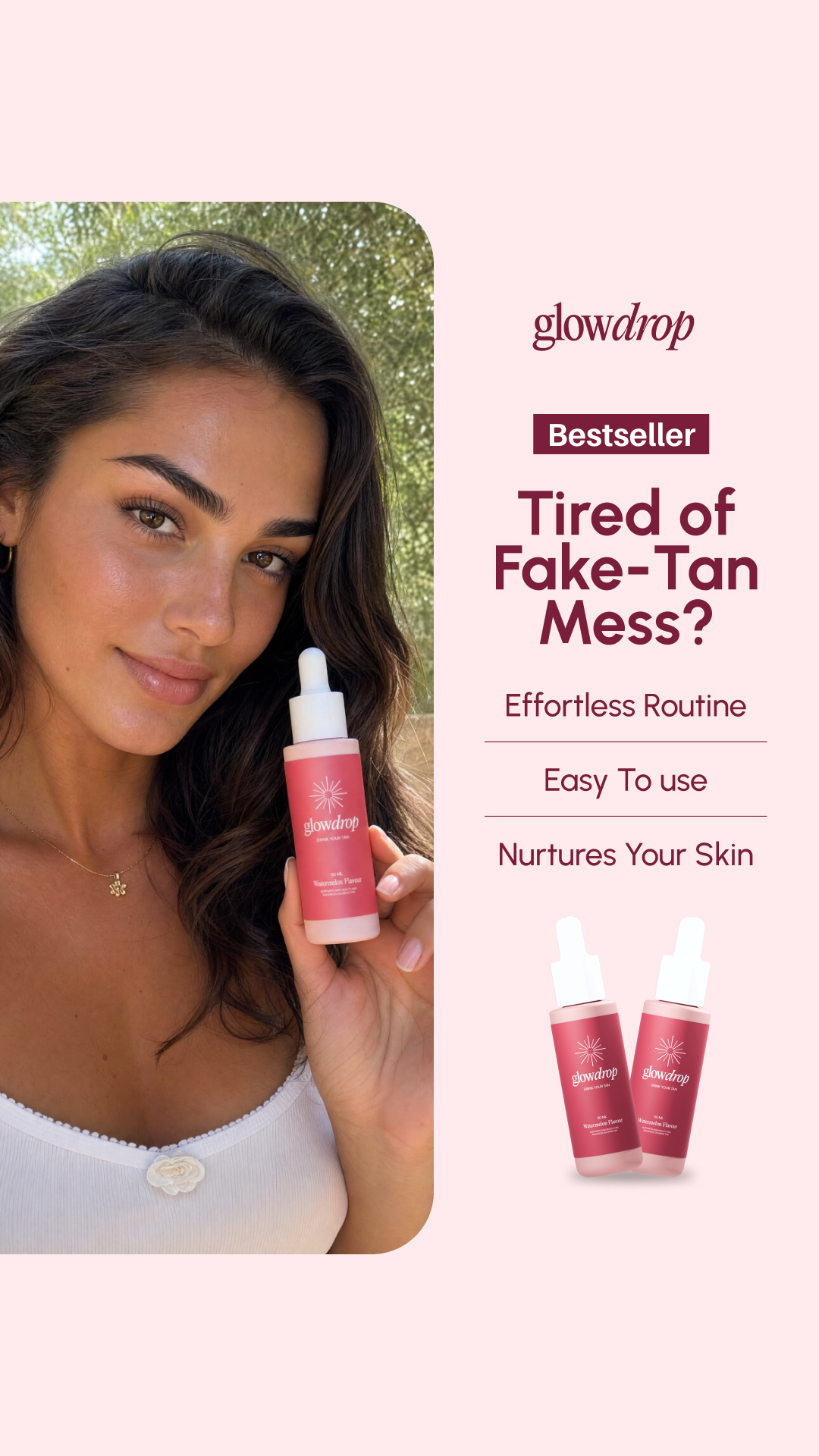 GlowDrop Facebook ad