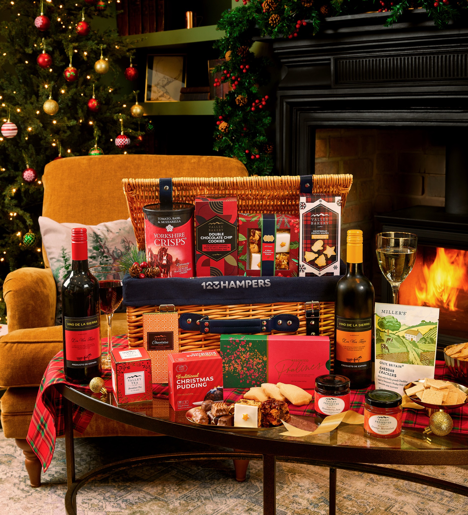 123 Hampers Facebook ad: Make This Christmas as easy as 123!