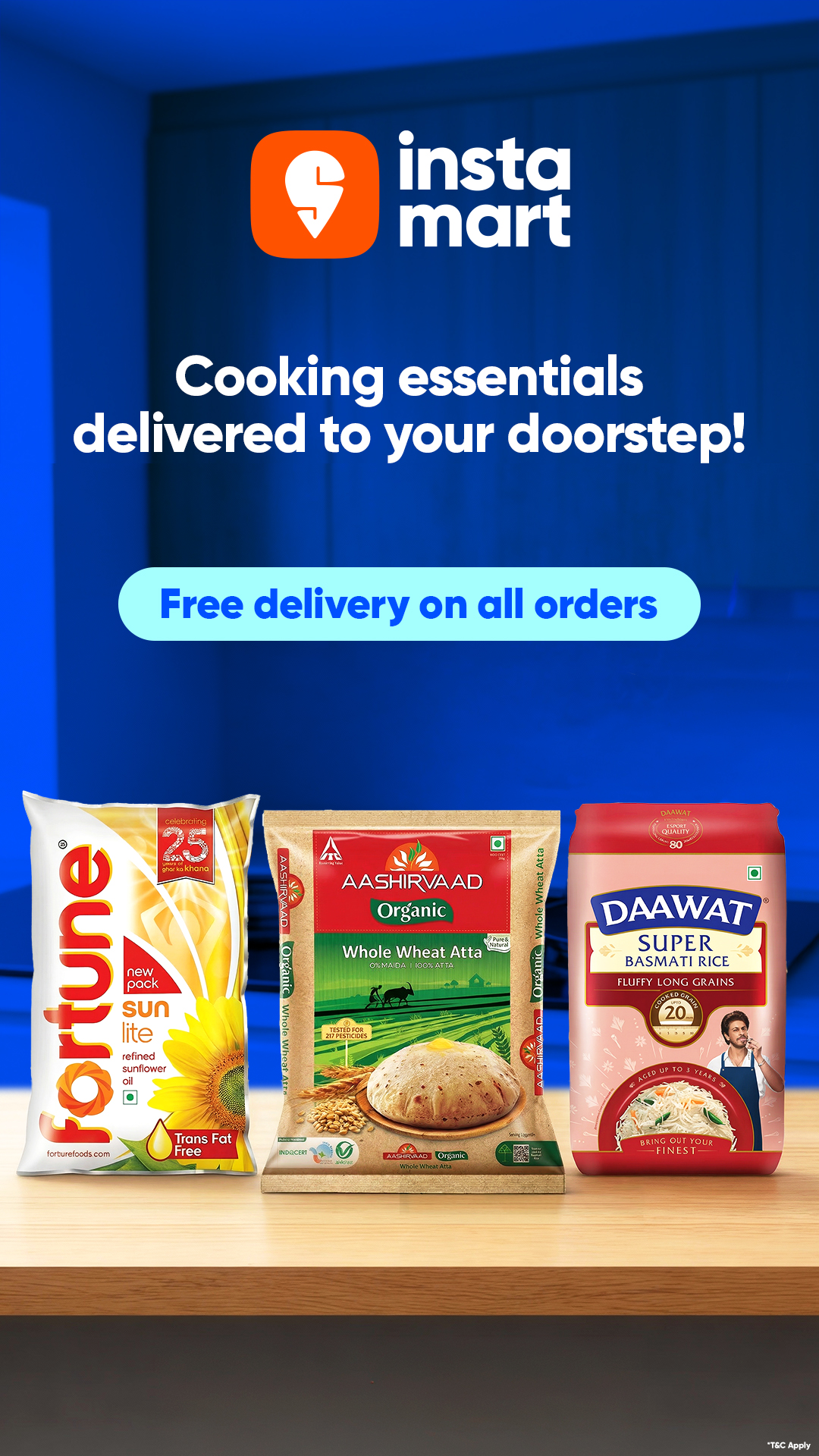 Swiggy Instamart Facebook ad