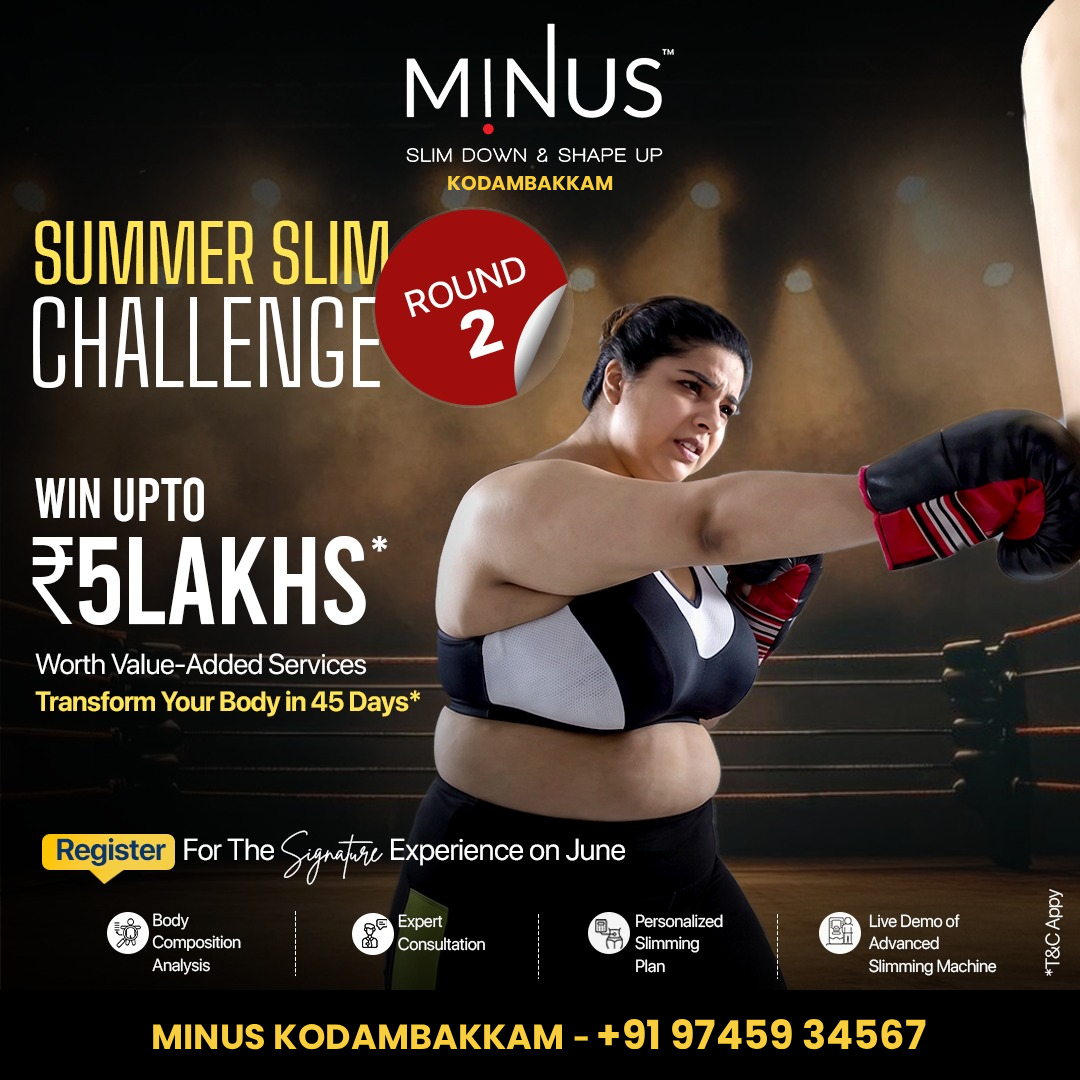 Minus Slimming Clinic Kodambakkam Facebook ad
