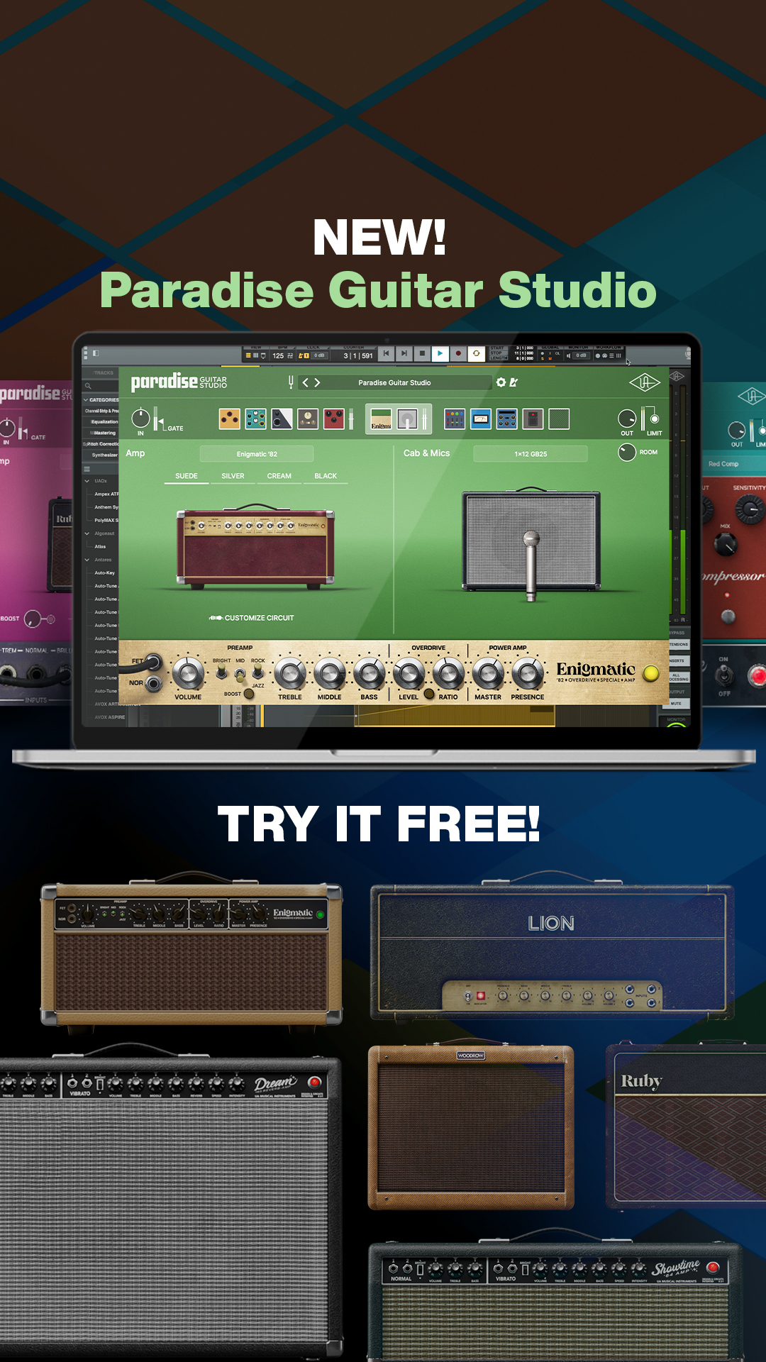 Universal Audio Facebook ad