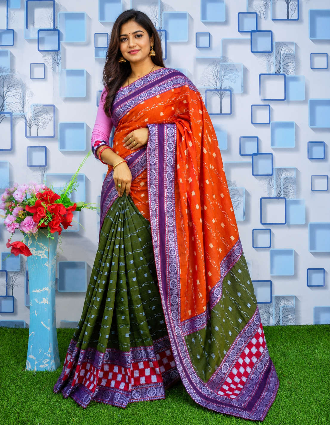 Meher Loom Facebook ad: Free Delivery Min.