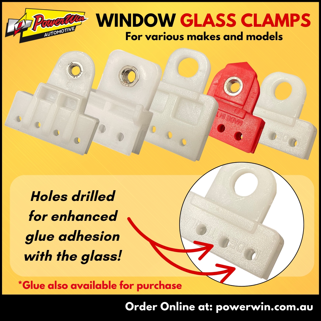 Powerwin Automotive Facebook ad: Window Glass Clamps
