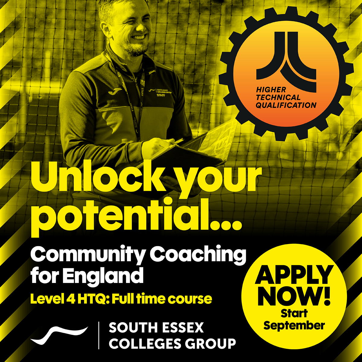 South Essex Colleges Group Facebook ad: Funding available through Student Finance England