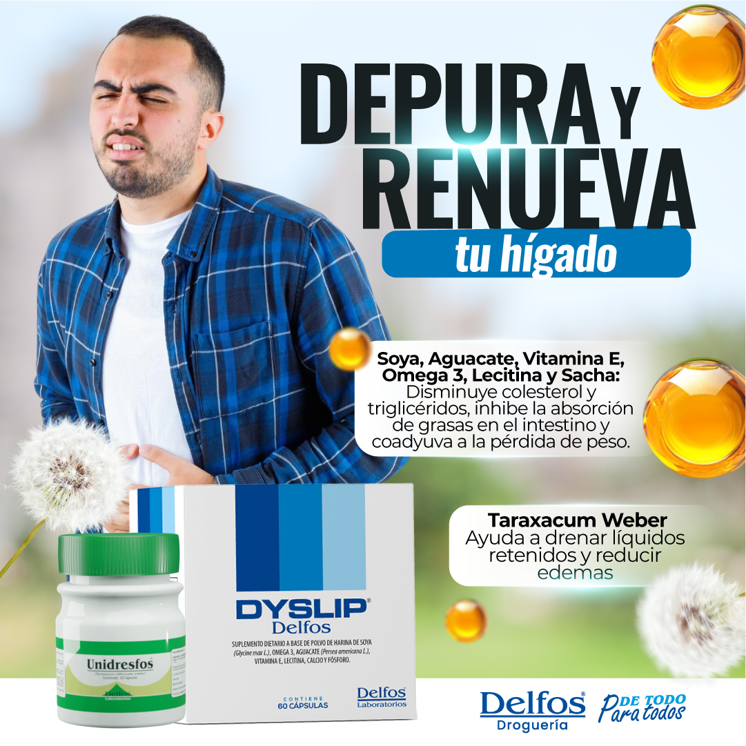 Delfos Lab Facebook ad: Recupera tu Hígado, Mejora tu Energía y Digestión.