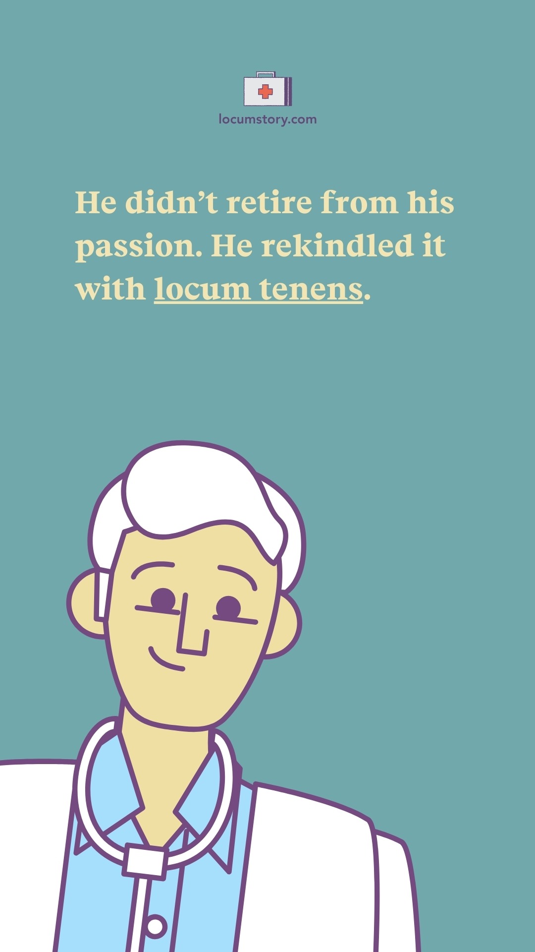 Locumstory.com Facebook ad