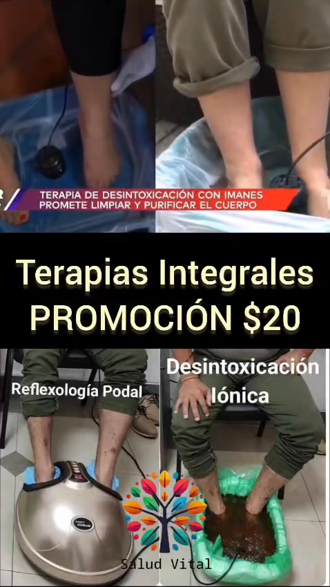 Salud Vital Facebook ad: TERAPIAS DE BIENESTAR, SALUD VITAL
