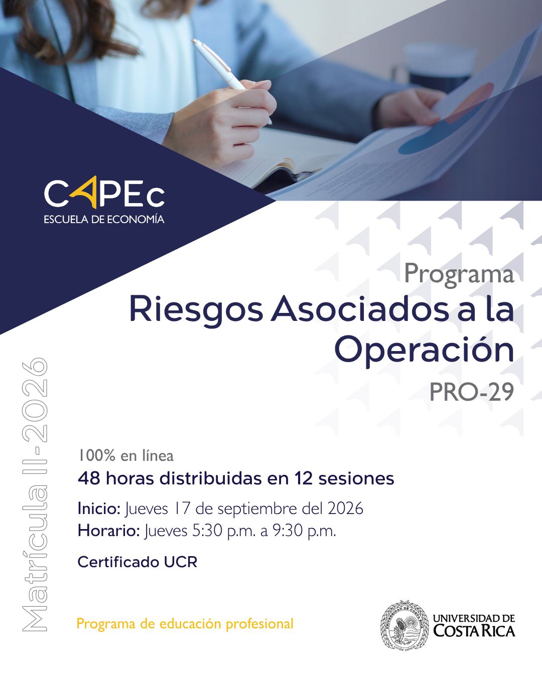 CAPEc Capacitación y Actualización Profesional en Economía-UCR Facebook ad: Programa de Capacitación y Actualización Profesional de la…