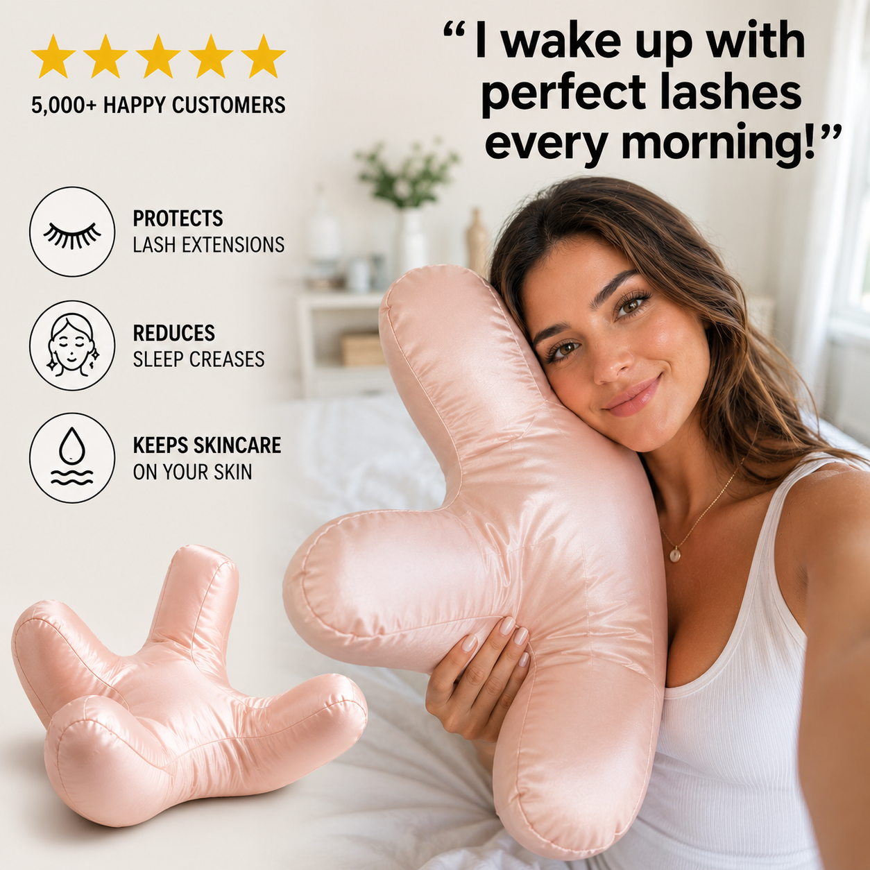TheGoods Facebook ad: The Pillow Beauty Experts Love