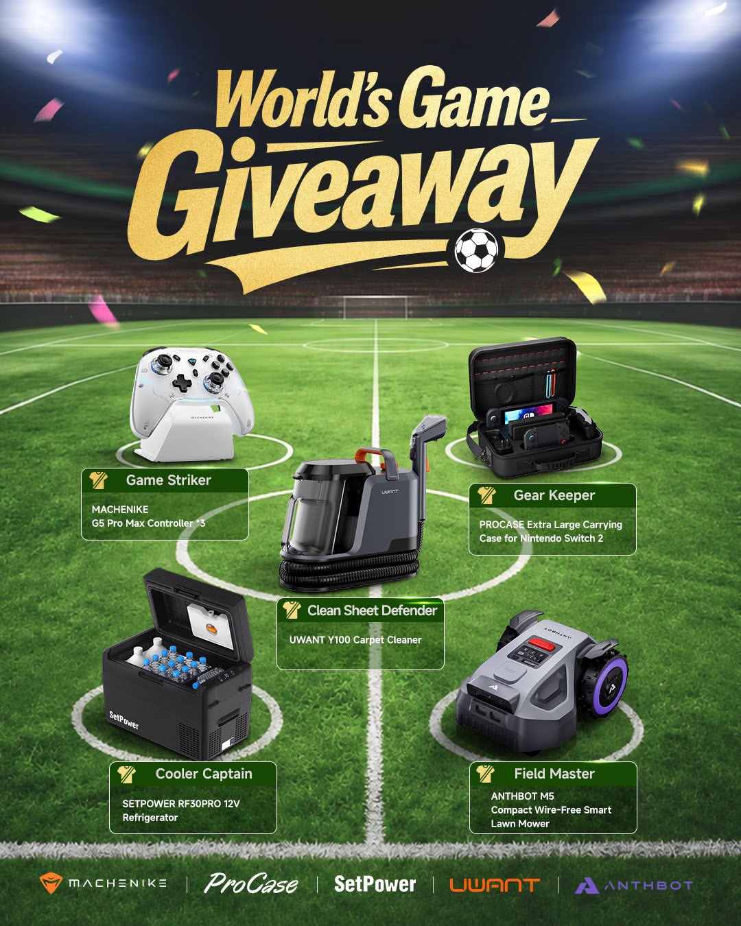 UWANT Facebook ad: 𝐆𝐀𝐌𝐄 𝐃𝐀𝐘 𝐆𝐈𝐕𝐄𝐀𝐖𝐀𝐘!