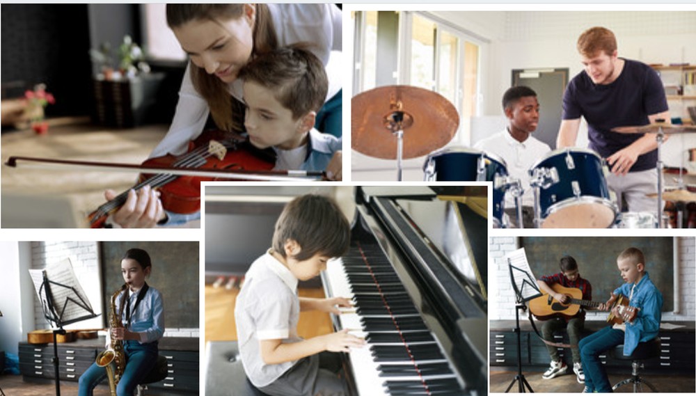 Paz Music Academy of Kearny Facebook ad: Music Lessons in Kearny