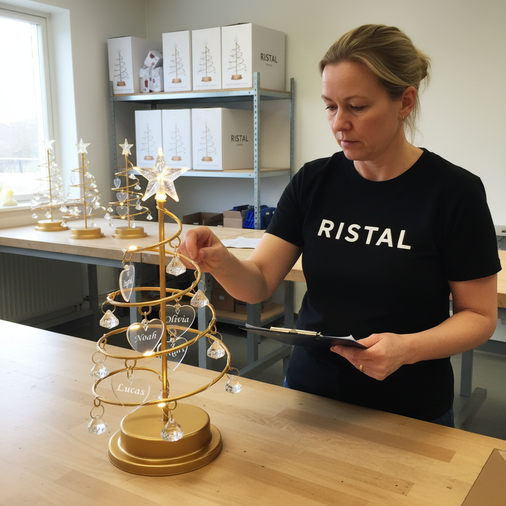 Ristal Facebook ad: Vakkert Personlig Juletre