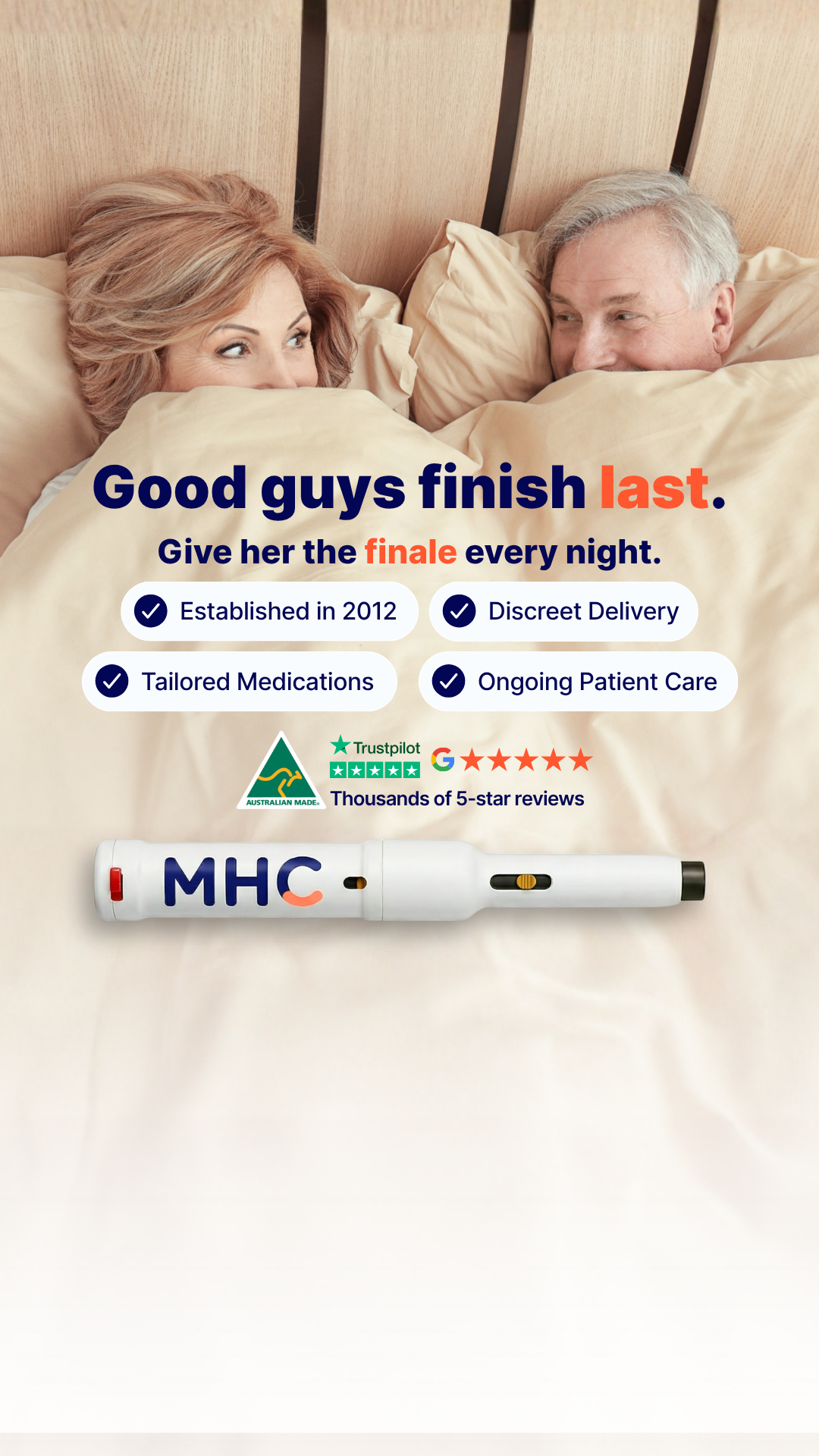 Men's Health Clinic Facebook ad