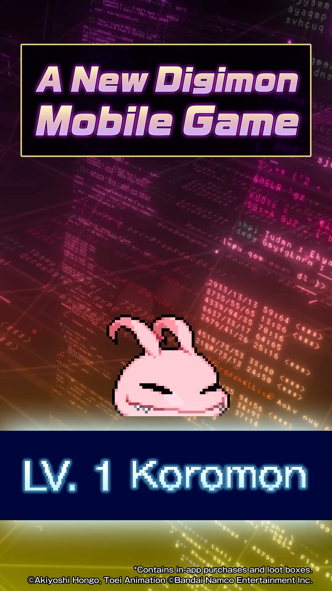 Digimon UP Facebook ad: A new Digimon mobile game