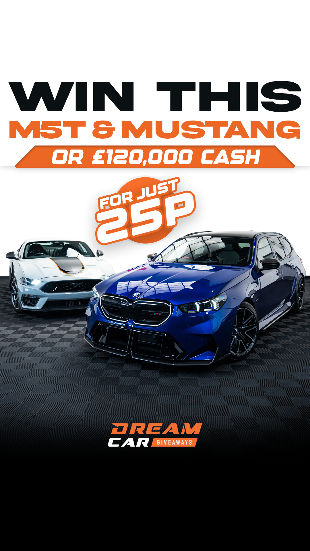 Dream Car Giveaways Facebook ad