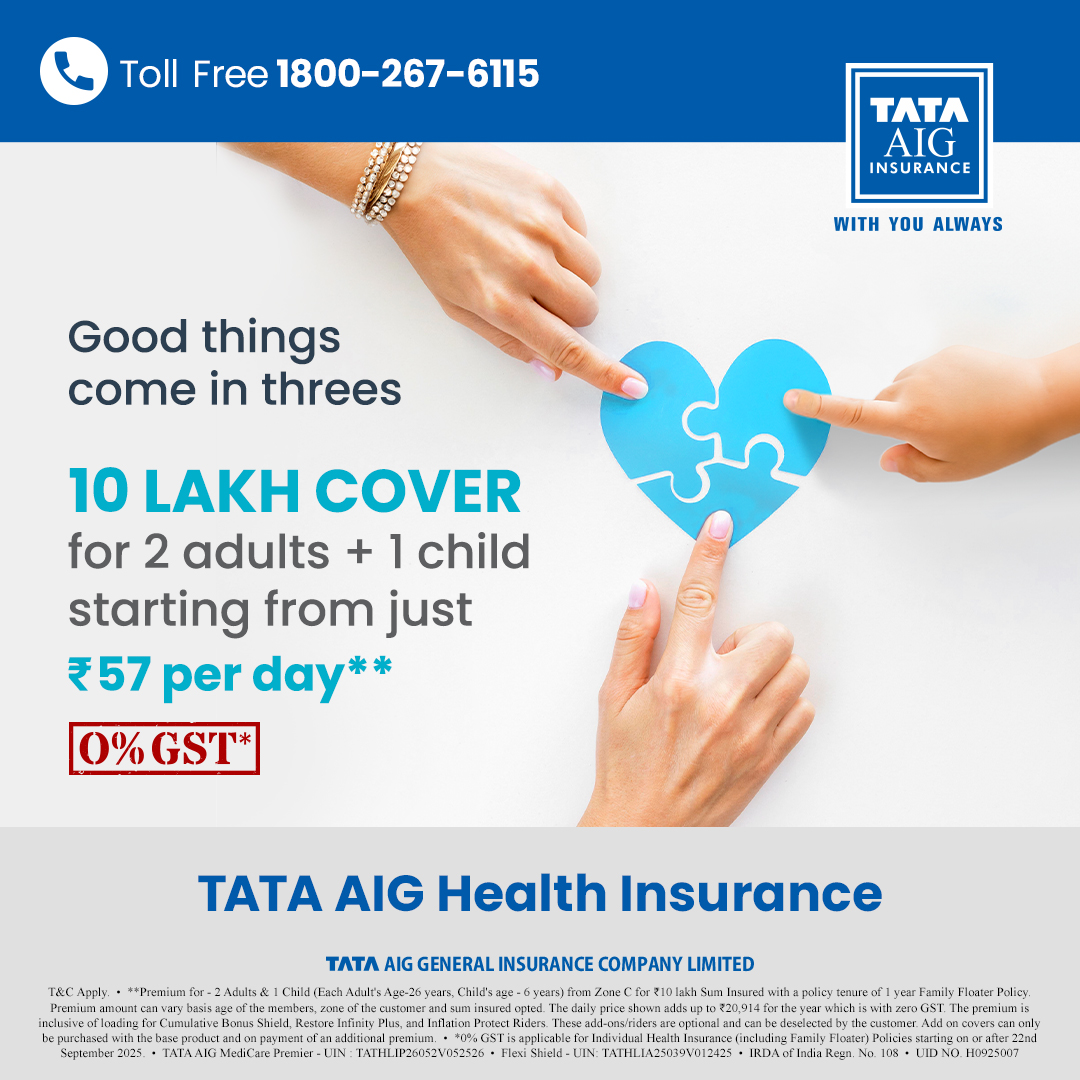 TATA AIG Facebook ad: Tata AIG Health insurance