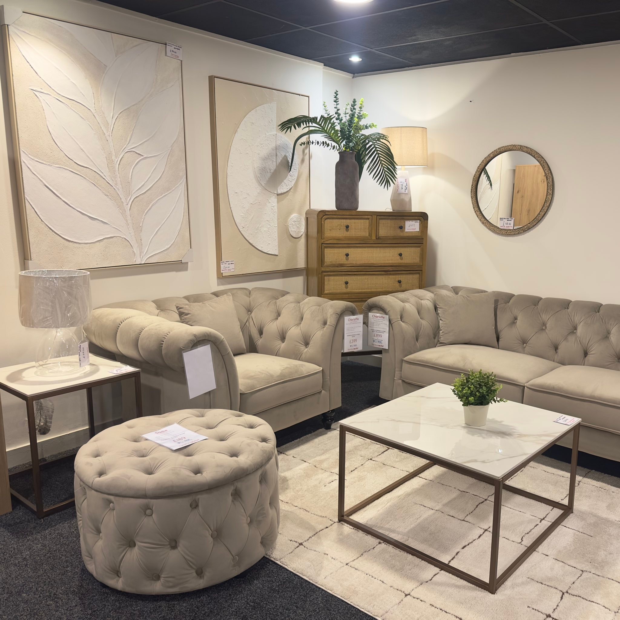 Furniture Outlet Stores Facebook ad