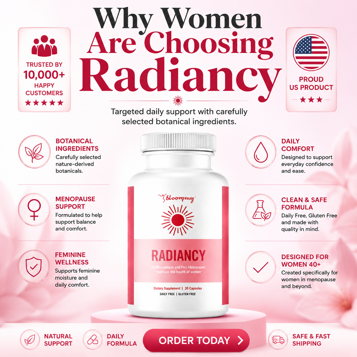 LumiVibe - Women's Wellness Facebook ad: Radiancy Vaginal Probiotics