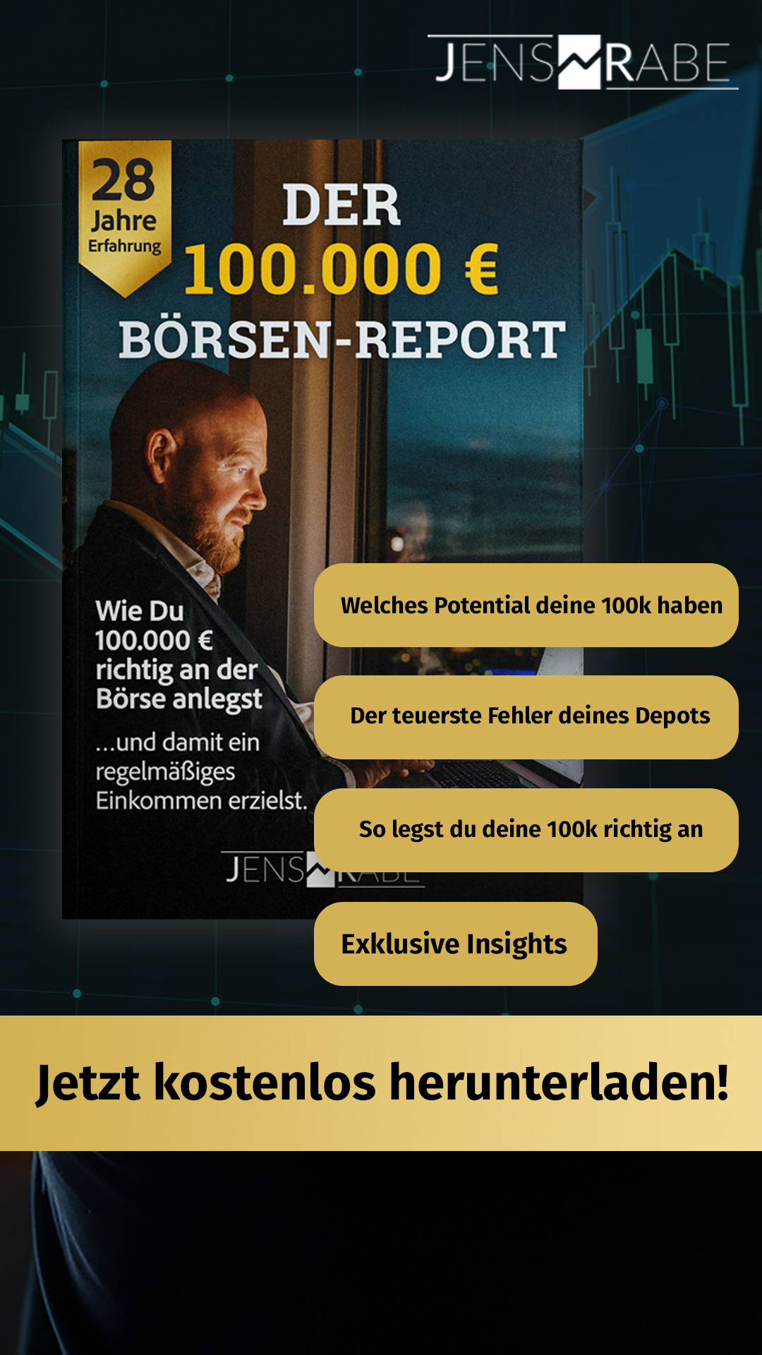 Jens Rabe Facebook ad