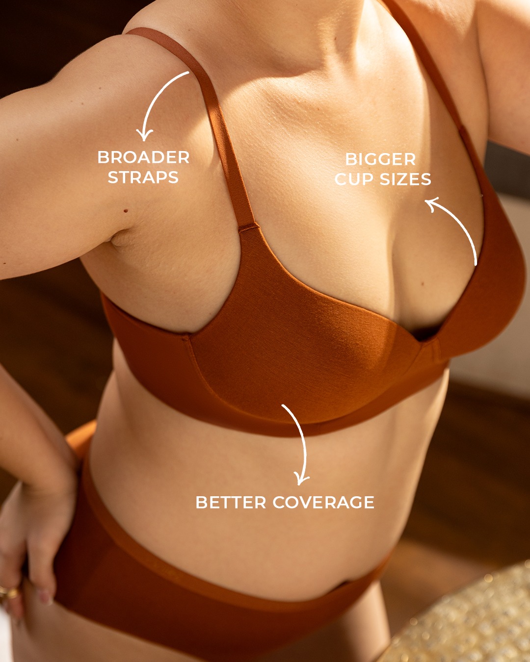 MIEZ Facebook ad: Meet Your New Everyday Bralette