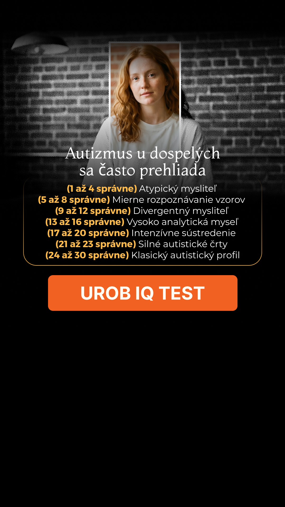 My IQ Facebook ad