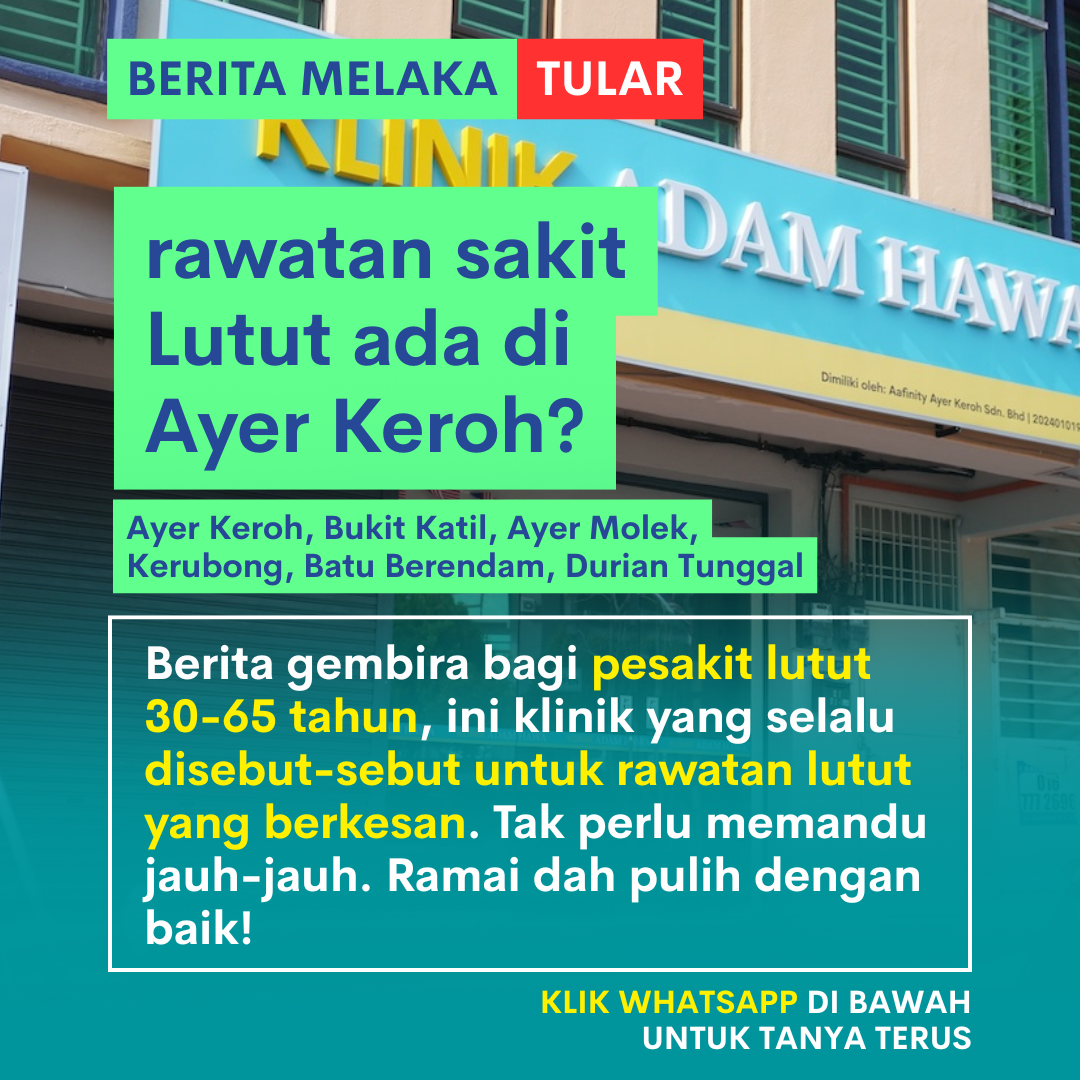 Klinik Adam Hawa Ayer Keroh Facebook ad