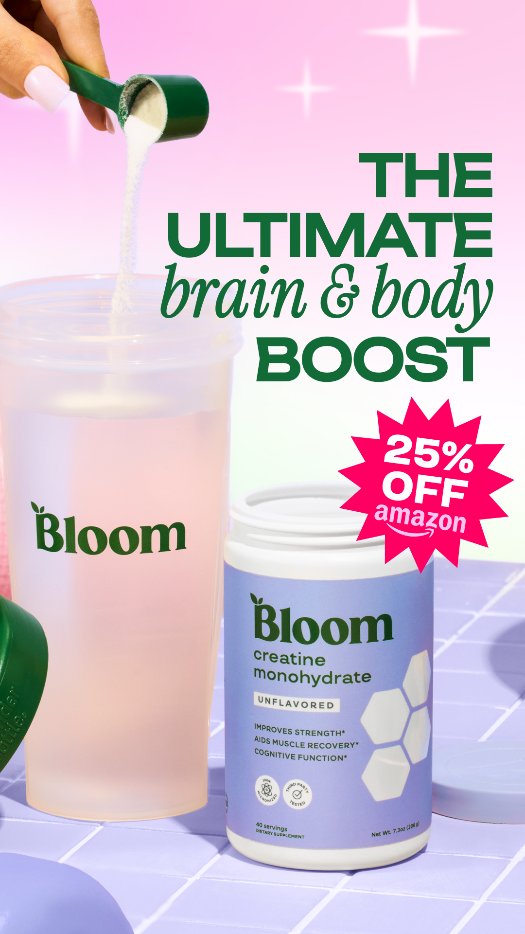 Bloom Nutrition Facebook ad