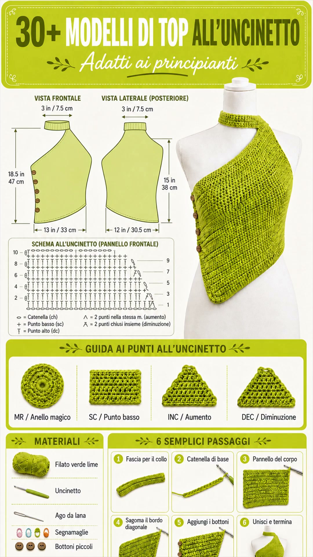 YarnPal - Crochet for Beginners Facebook ad: Crochet in minutes, not months