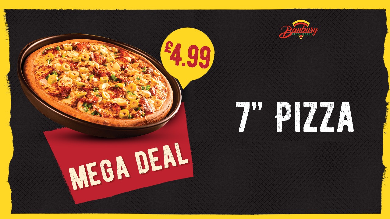 Banbury Pizza House Facebook ad