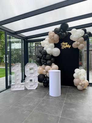 Timetocelebratenl Facebook ad: Ballondecoraties en Ballonnen backdrop