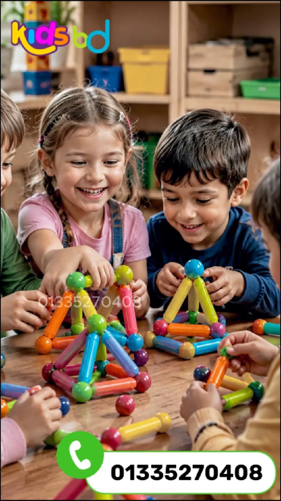 Kids BD Facebook ad: শিশুর মেধা বিকাশে এখনই Order Now বাটনে ক্লিক করুন