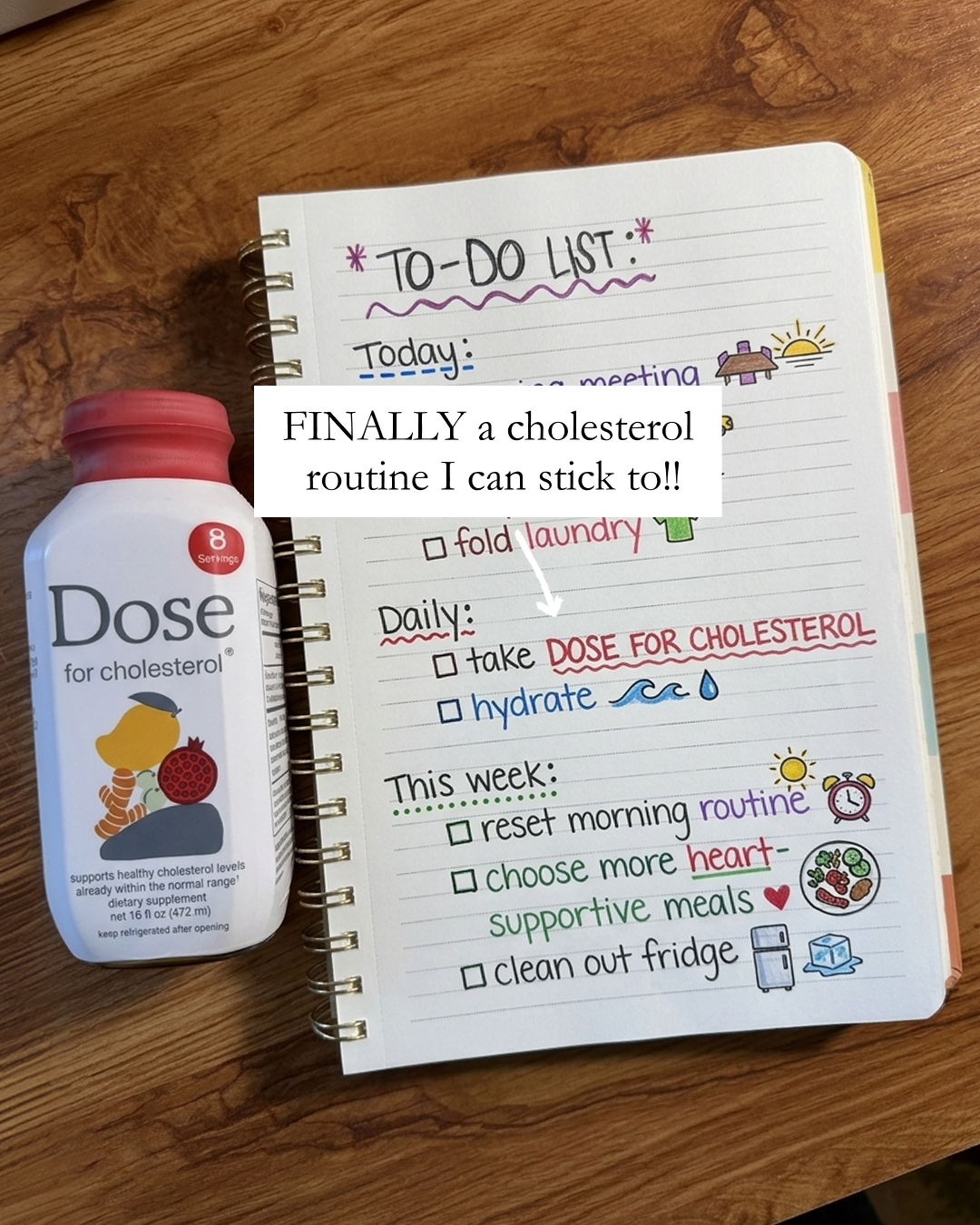 Dose for Cholesterol Facebook ad