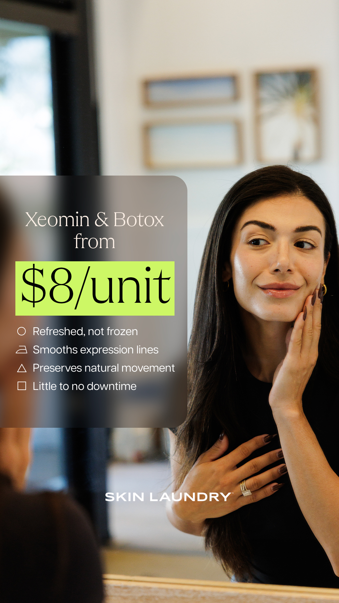 Skin Laundry Facebook ad