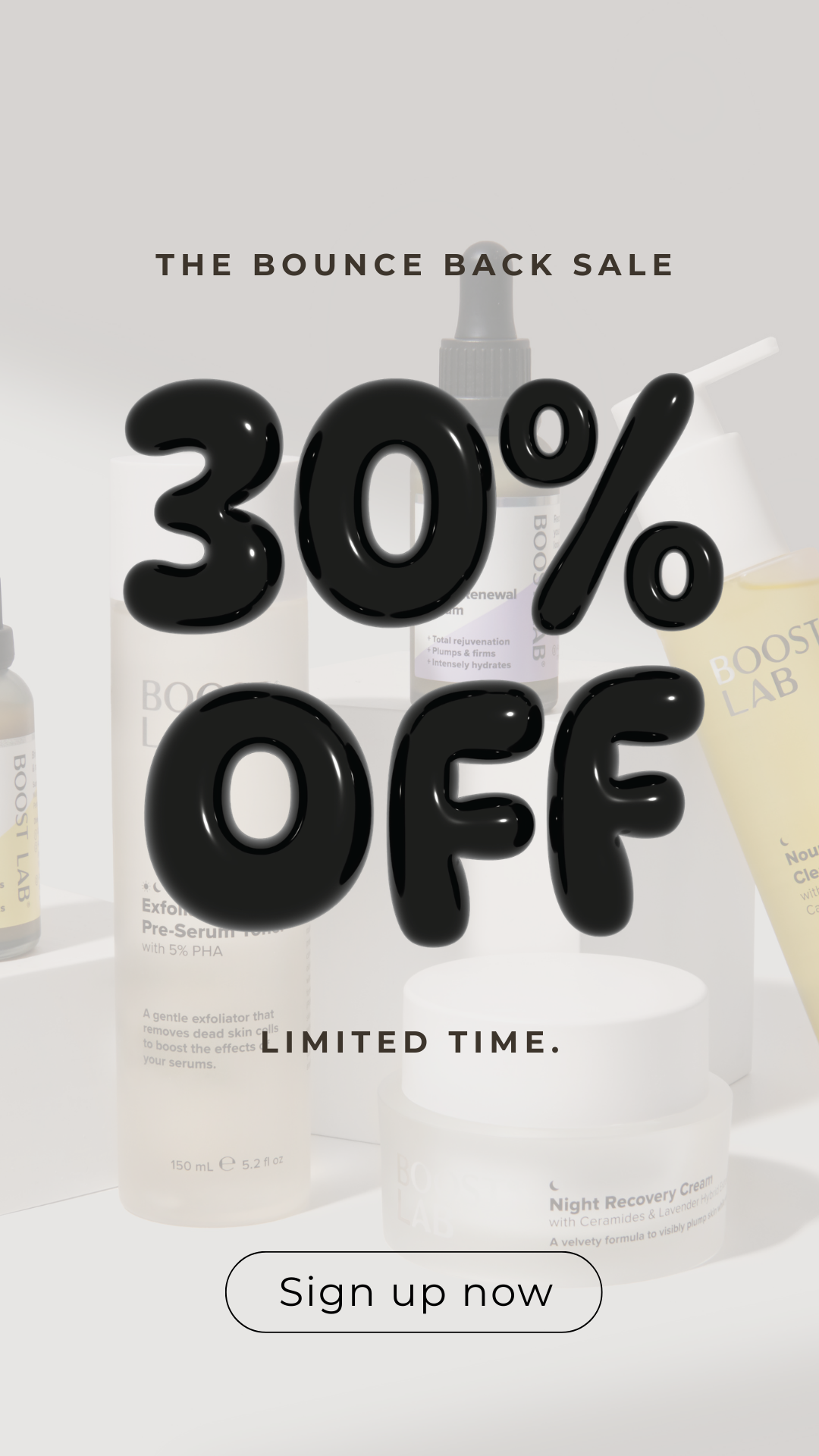BOOST LAB Co. Facebook ad
