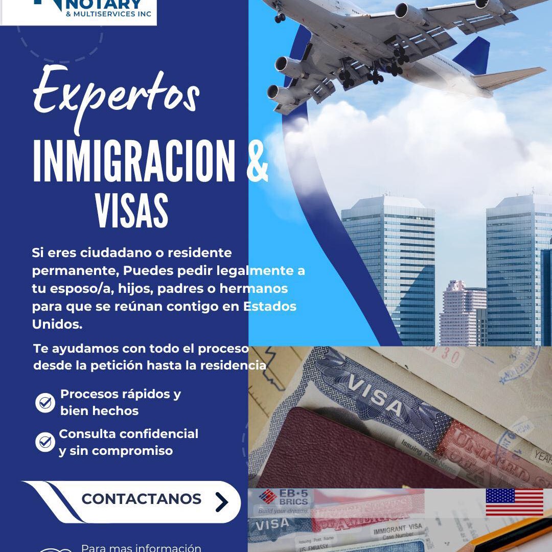 Latam Notary & Multiservices Facebook ad: Chatear en Messenger