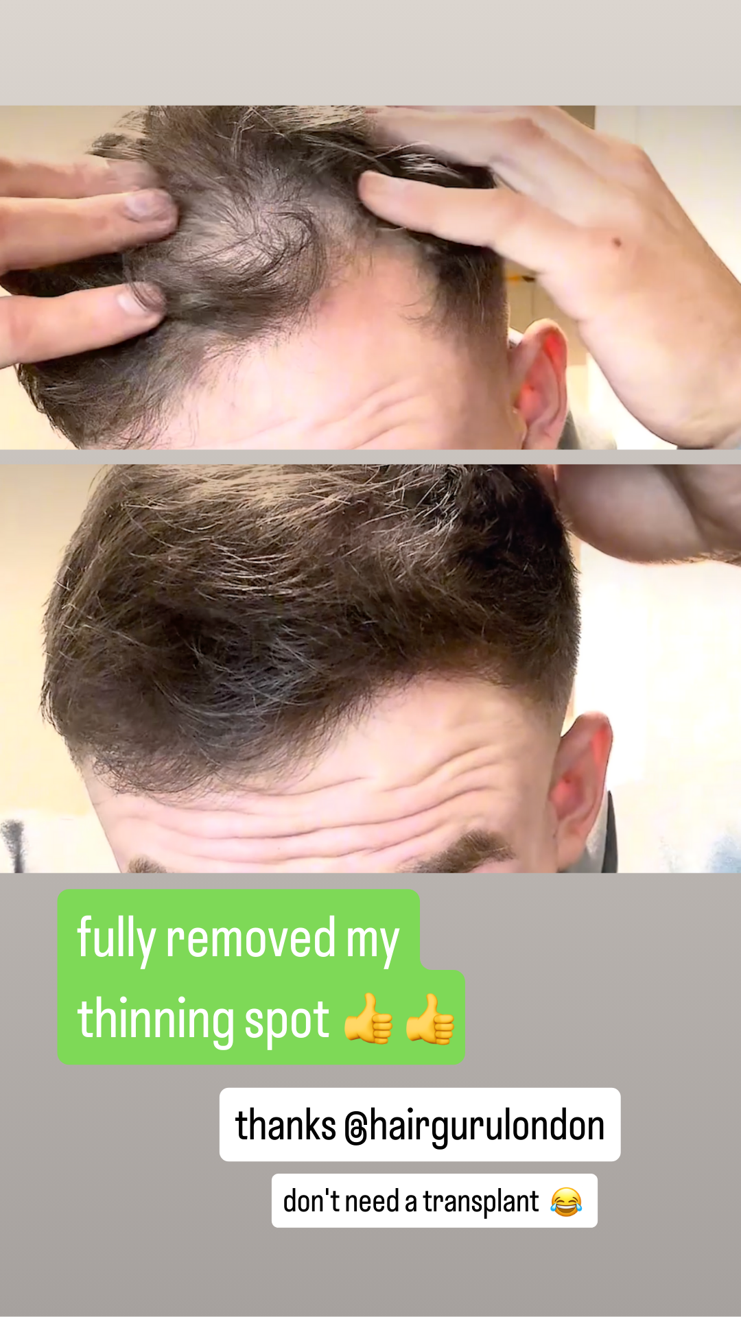 Hair Guru London Facebook ad