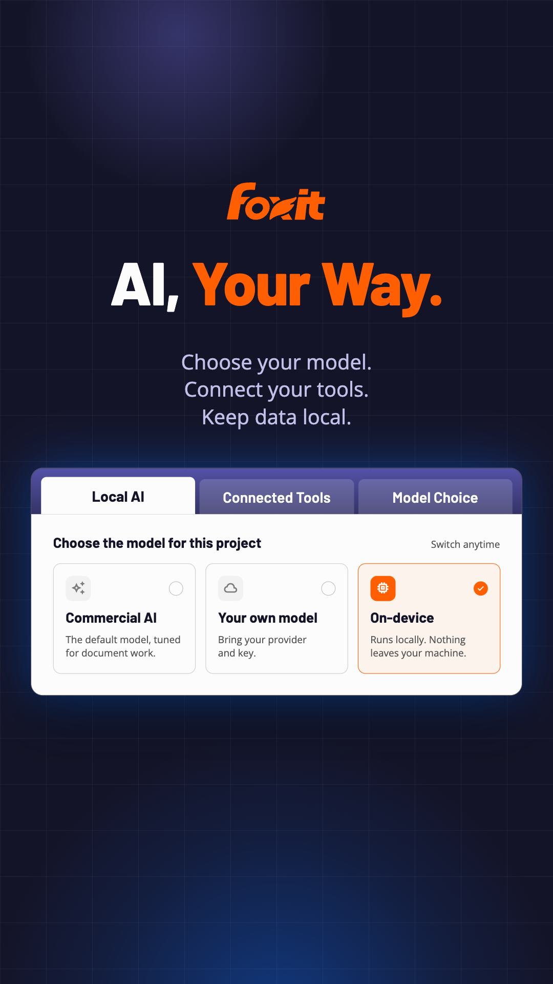 Foxit Facebook ad
