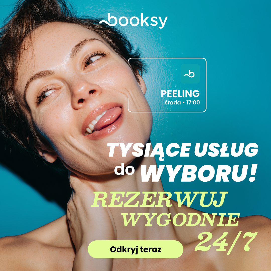 Booksy Facebook ad