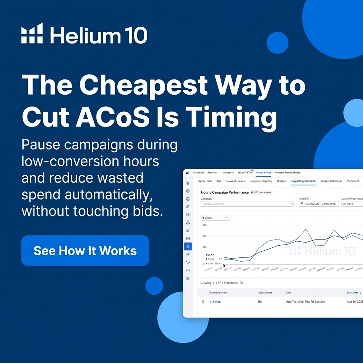 Helium 10 Facebook ad