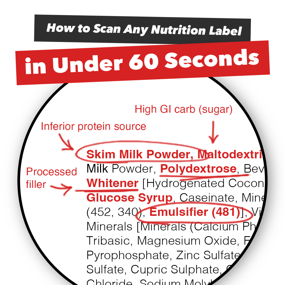 True Protein Facebook ad