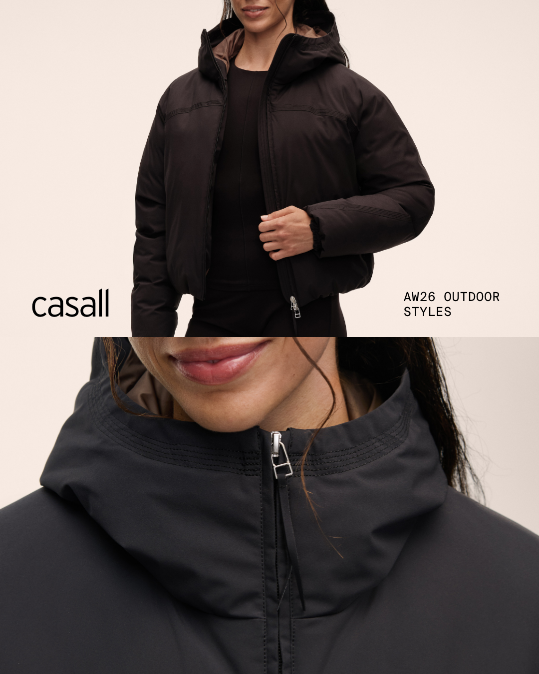 Casall Facebook ad: AW26 Outdoor Styles