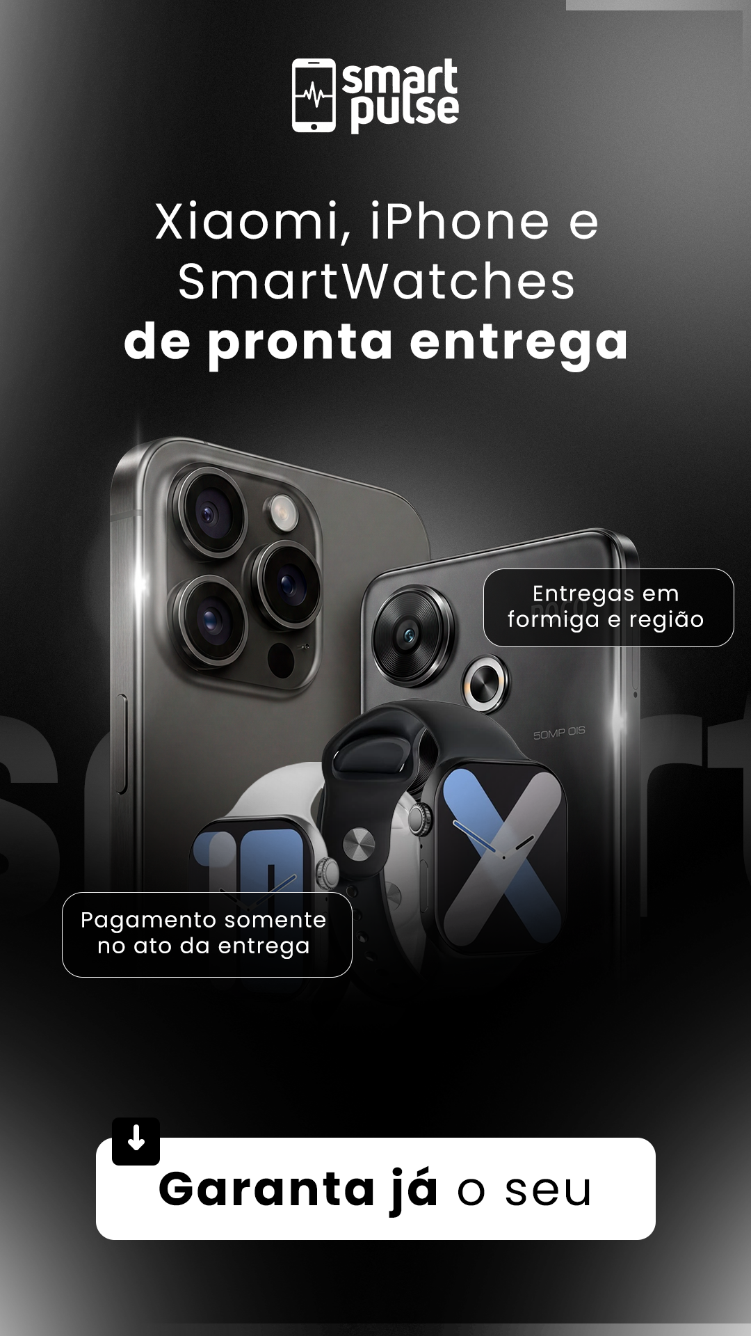 Smart Pulse Facebook ad: Xiaomi, iPhone e SmartWatches