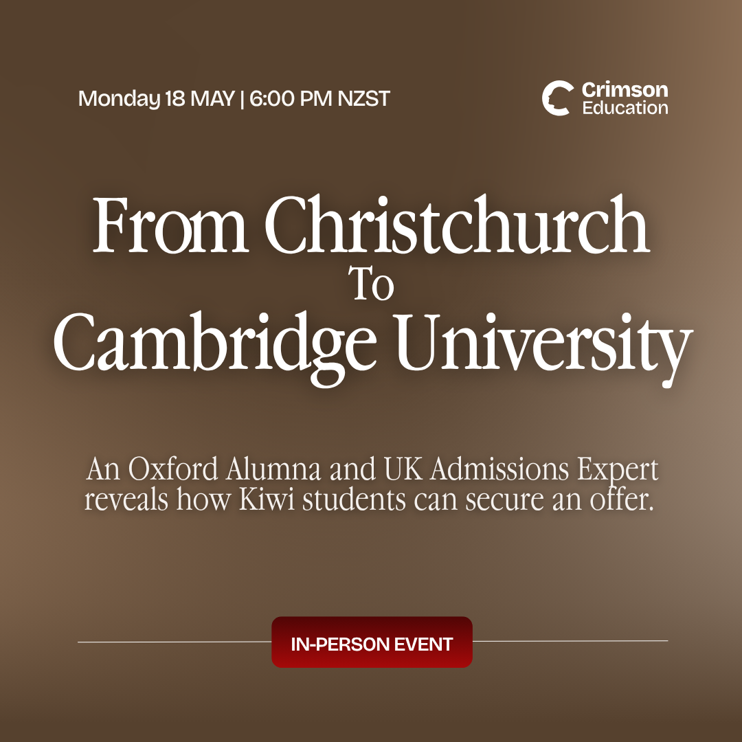 Crimson Education Facebook ad