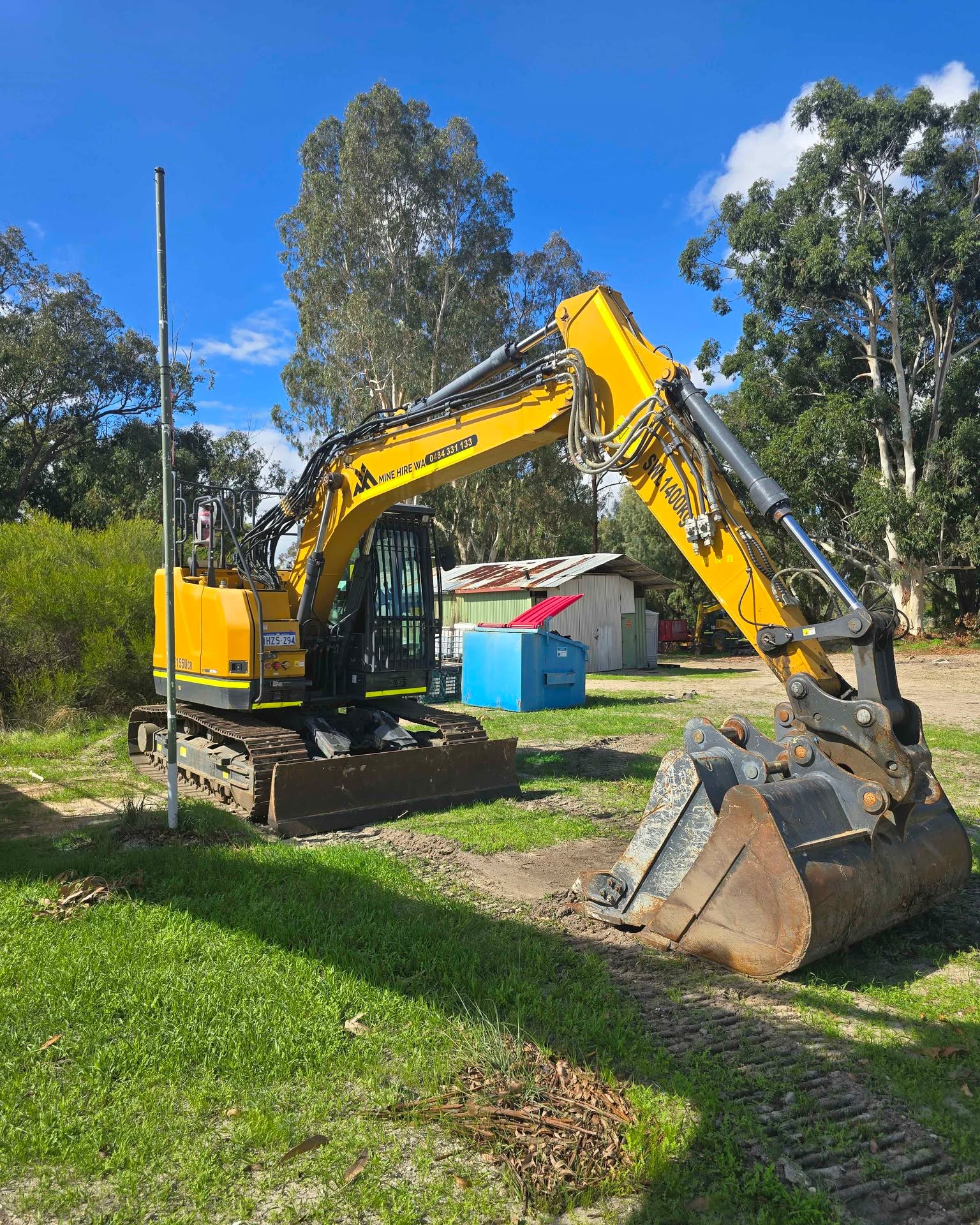 Nick Froehnelt Facebook ad: XCMG XE155UCR Excavator 16T