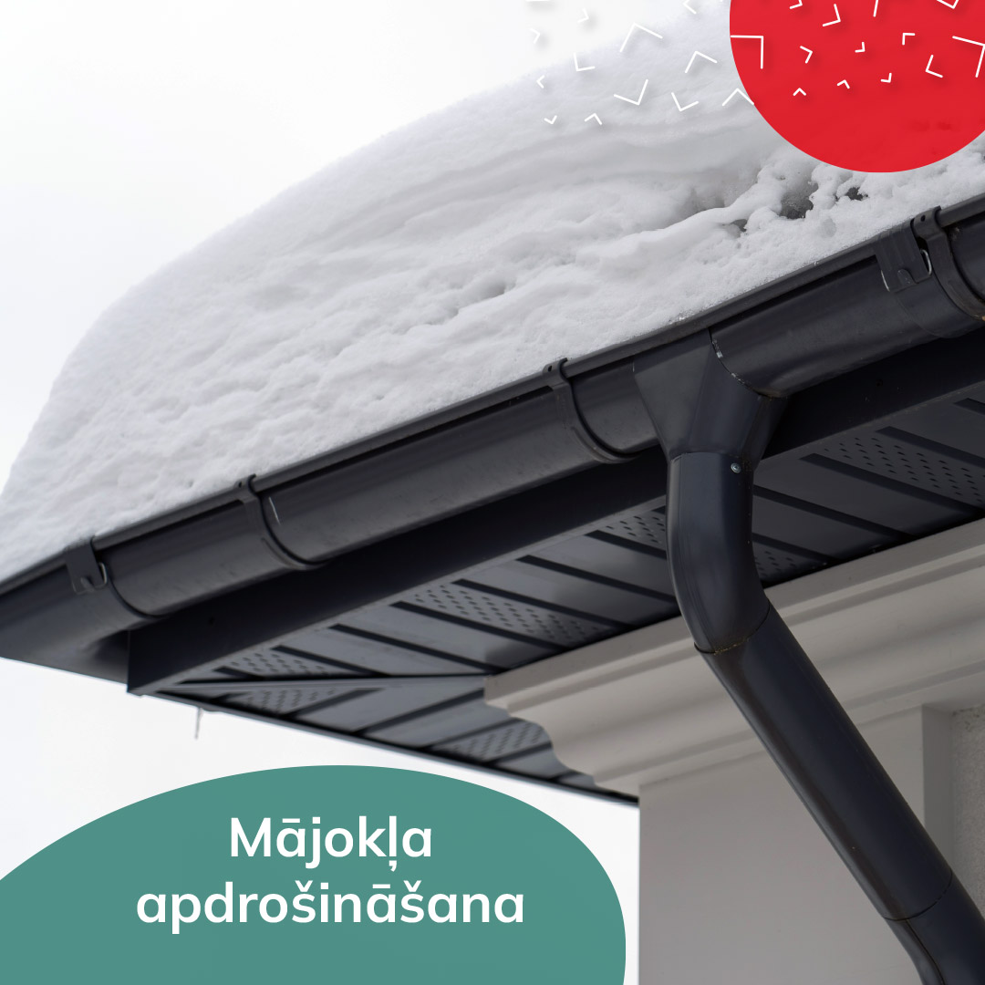 BTA Latvija Facebook ad: Stipras snigšanas laikā uzkrātā sniega sega var radīt…